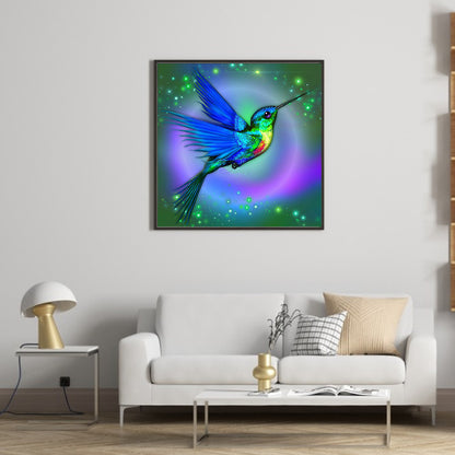 Hummingbird - Full Round Drill Diamond Painting 35*35CM