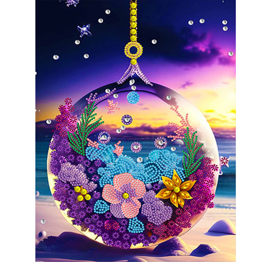 Fantasy Crystal Pendant - Special Shaped Drill Diamond Painting 30*40CM