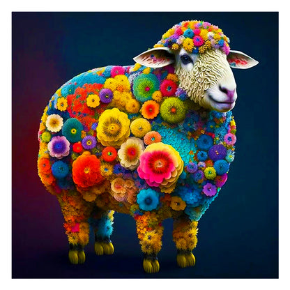 12 Zodiac Sheep - Full Round Drill Diamond Painting 30*30CM