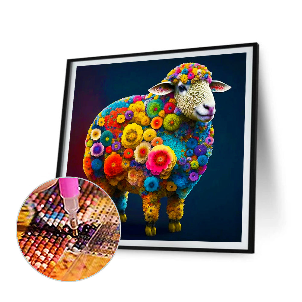 12 Zodiac Sheep - Full Round Drill Diamond Painting 30*30CM