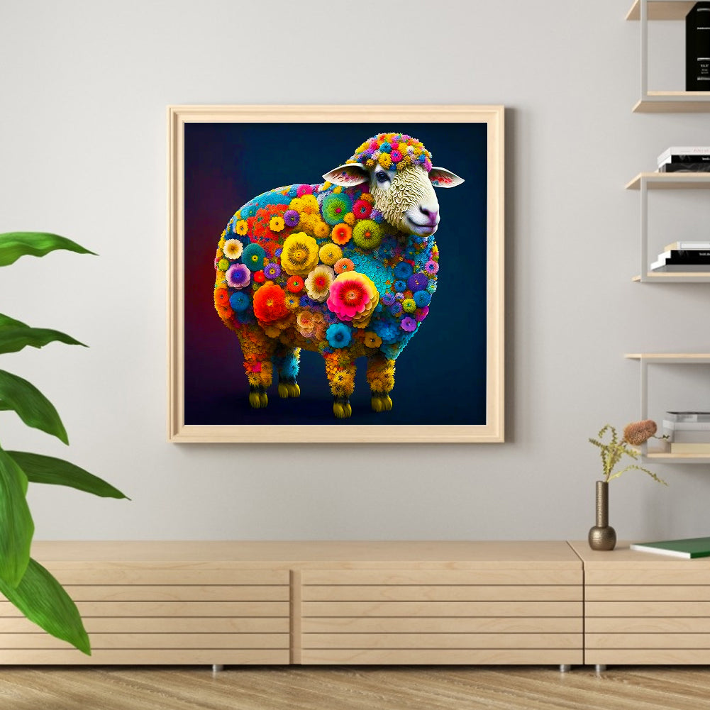 12 Zodiac Sheep - Full Round Drill Diamond Painting 30*30CM