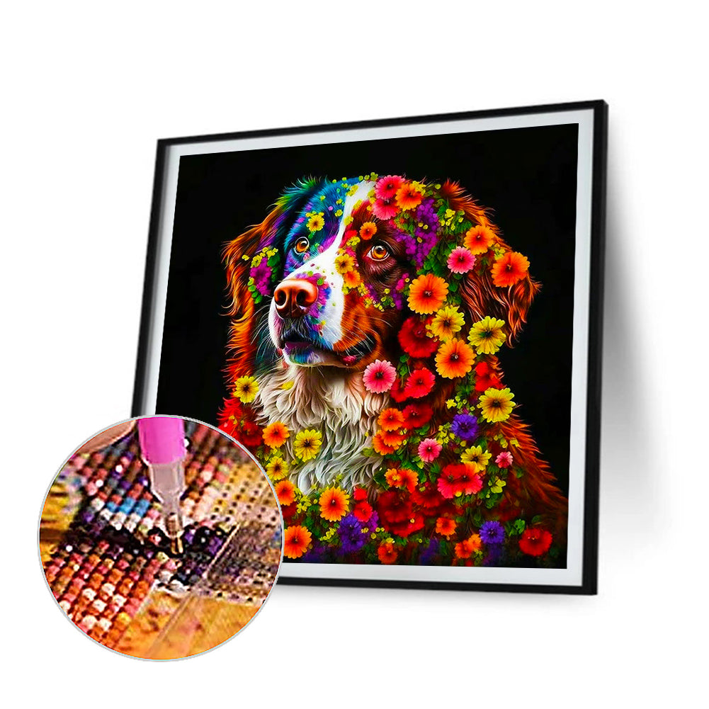 12 Zodiac Dogs - Full Round Drill Diamond Painting 30*30CM