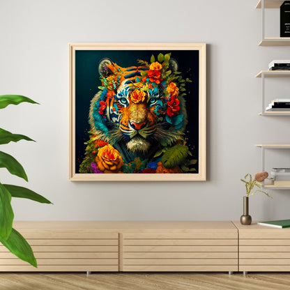 12 Zodiac Tigers - Full Round Drill Diamond Painting 30*30CM