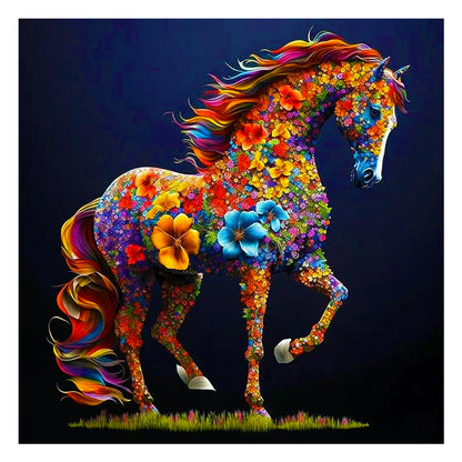 12 Zodiac Horses - Full Round Drill Diamond Painting 30*30CM