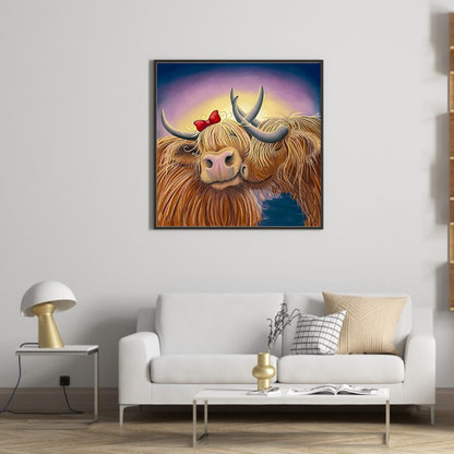 A Pair Of Yaks - Full Round Drill Diamond Painting 40*40CM