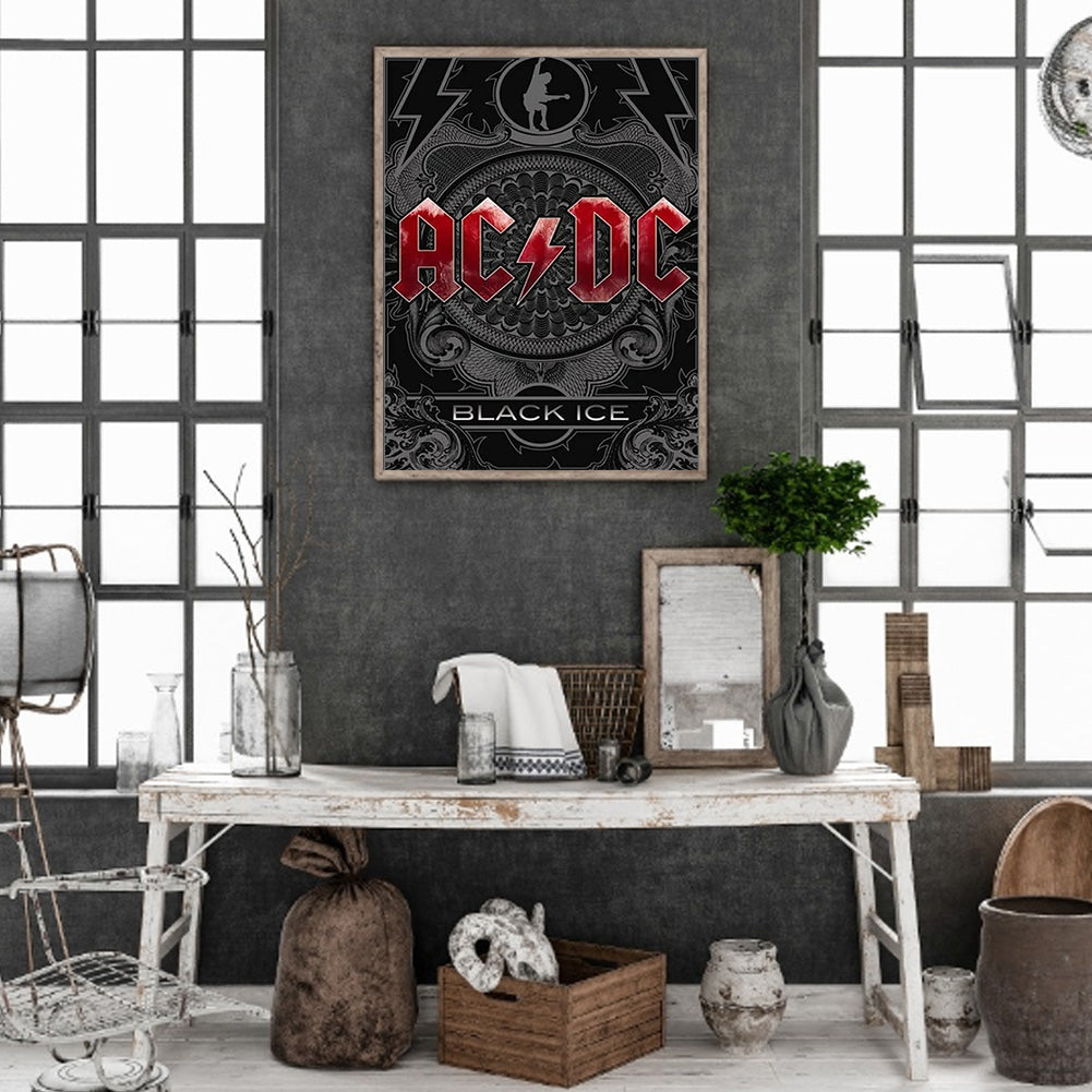 Acdc'S Music Album - Full Square Drill Diamond Painting 50*60CM