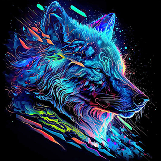 Color Wolf - Full Round Drill Diamond Painting 30*30CM