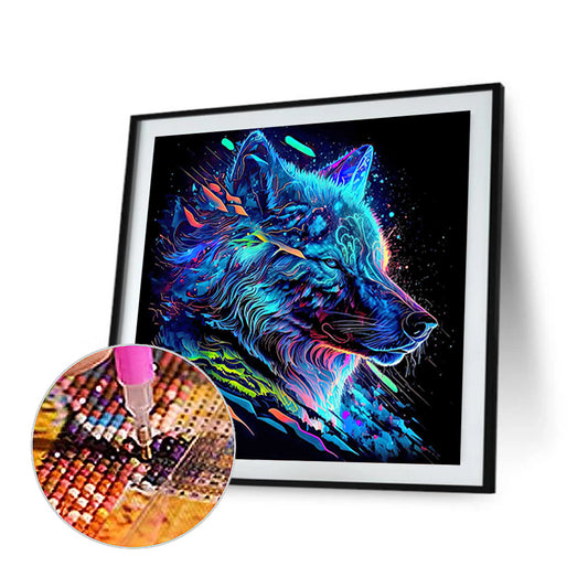 Color Wolf - Full Round Drill Diamond Painting 30*30CM