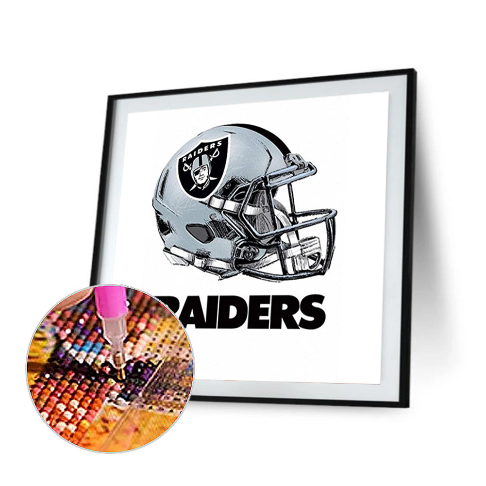 Las Vegas Raiders - Full Round Drill Diamond Painting 50*50CM