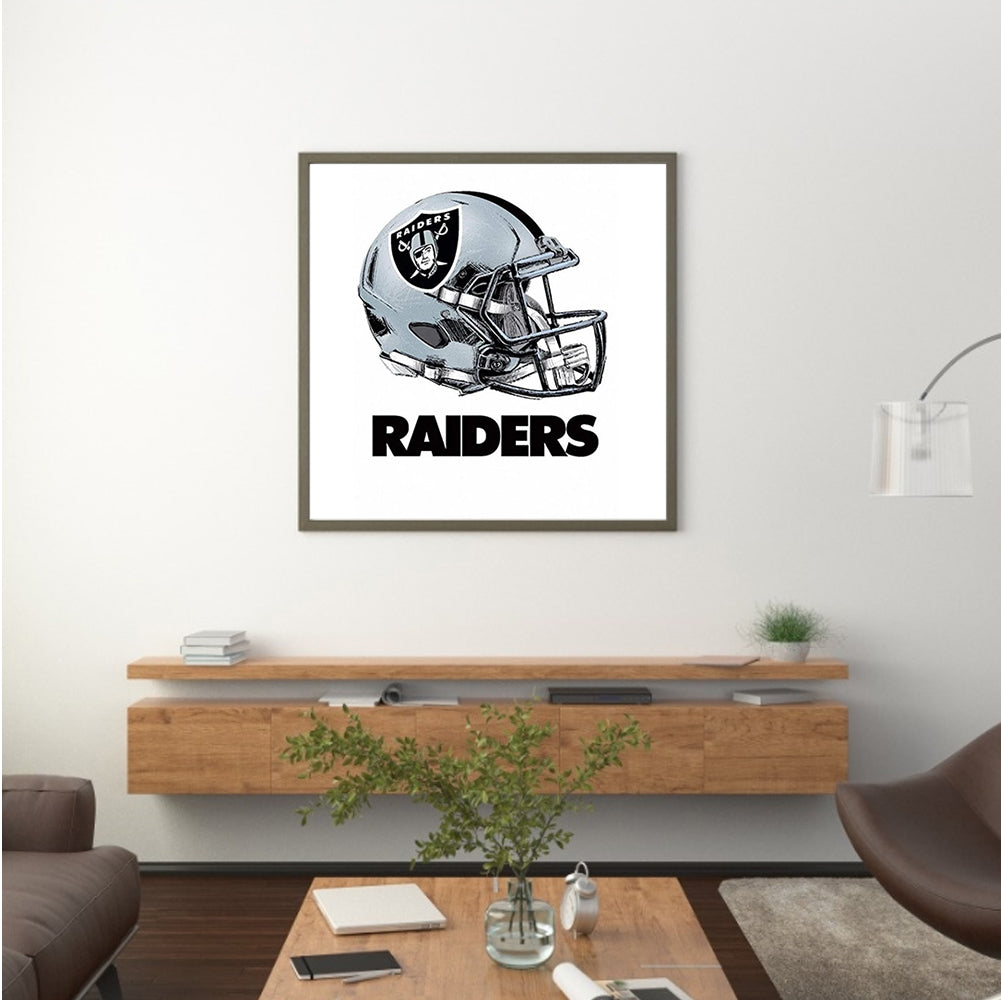 Las Vegas Raiders - Full Round Drill Diamond Painting 50*50CM