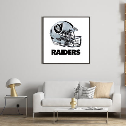 Las Vegas Raiders - Full Round Drill Diamond Painting 50*50CM