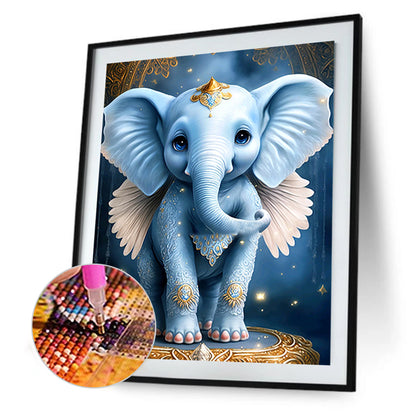 Elephant - Full Round Drill Diamond Painting 30*40CM