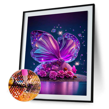 Jewel Butterfly - Full Round Drill Diamond Painting 30*40CM