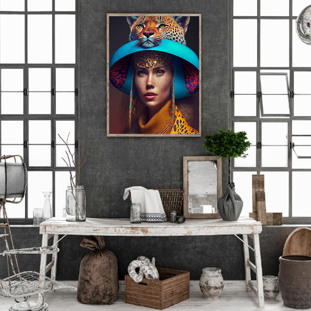 Beauty And The Beast - Full Round Drill Diamond Painting 30*40CM