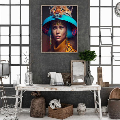 Beauty And The Beast - Full Round Drill Diamond Painting 30*40CM
