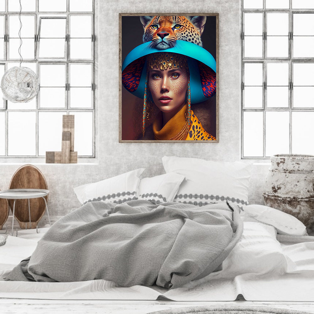 Beauty And The Beast - Full Round Drill Diamond Painting 30*40CM