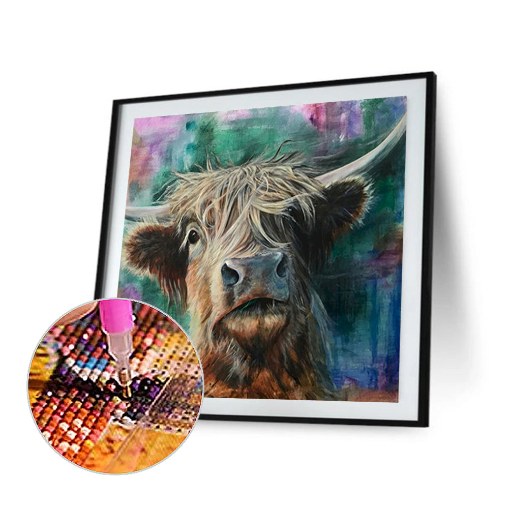 Yak - Full Round Drill Diamond Painting 30*30CM