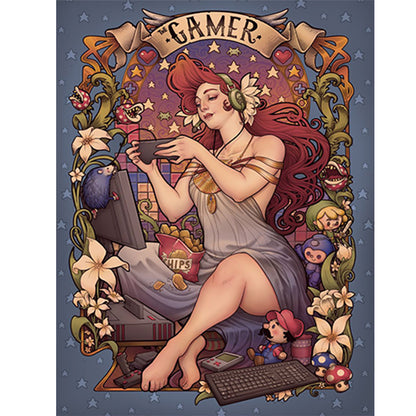 Medusa Dollmaker - Full Round Drill Diamond Painting 30*40CM