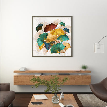 Ginkgo - Full Round Drill Diamond Painting 30*30CM