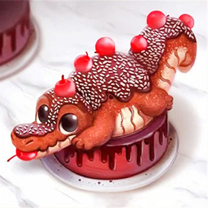 Cute Dessert Animal - Full Round Drill Diamond Painting 30*30CM