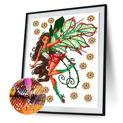 Fairy - Special Shaped Drill Diamond Painting 30*40CM