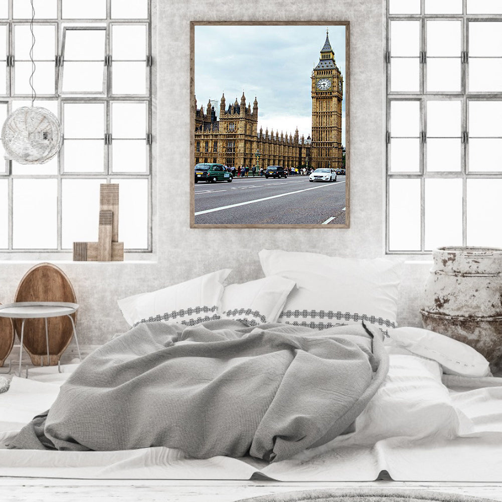 Big Ben Landscape Series - Full Square Drill Diamond Painting 30*40CM