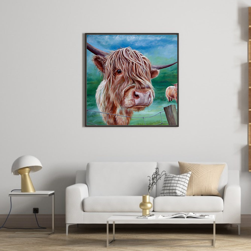 Yak - Full Round Drill Diamond Painting 30*30CM
