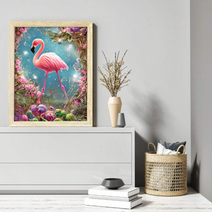 Flamingo - Full Round Drill Diamond Painting 30*40CM