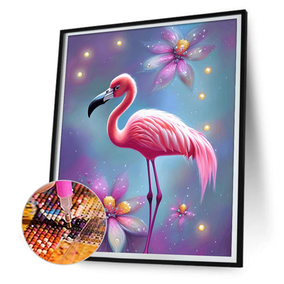 Flamingo - Full Round Drill Diamond Painting 30*40CM