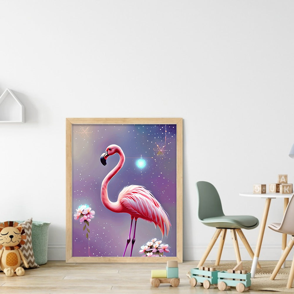 Flamingo - Full Round Drill Diamond Painting 30*40CM