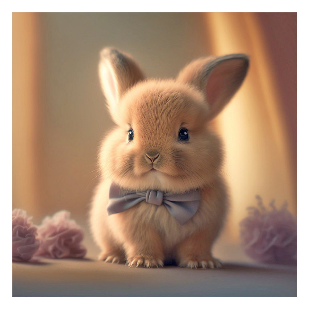 Bunny - Full Round Drill Diamond Painting 30*30CM