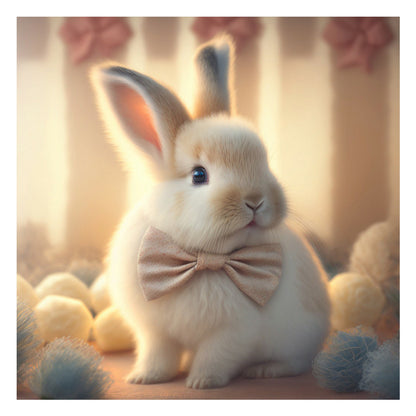 Bunny - Full Round Drill Diamond Painting 30*30CM