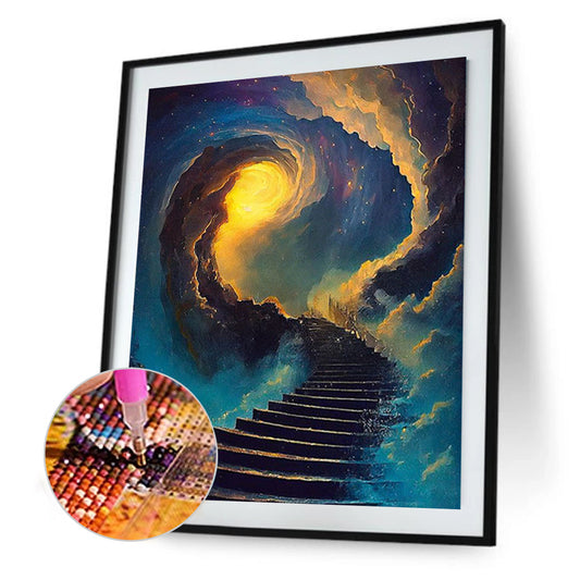 Road To Sky - Full Square Drill Diamond Painting 40*50CM