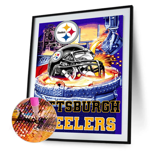 American Football Field - Full Square Drill Diamond Painting 30*40CM