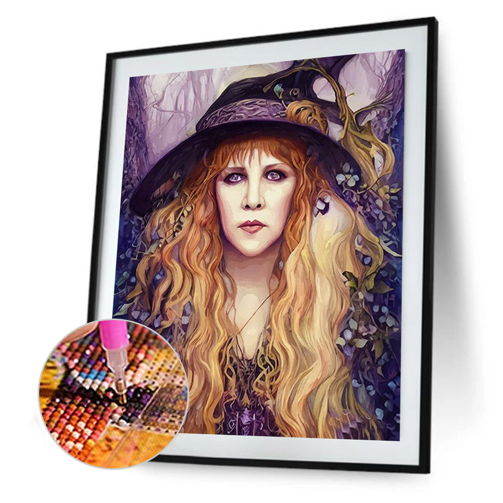 The Witch - Full Round Drill Diamond Painting 30*40CM