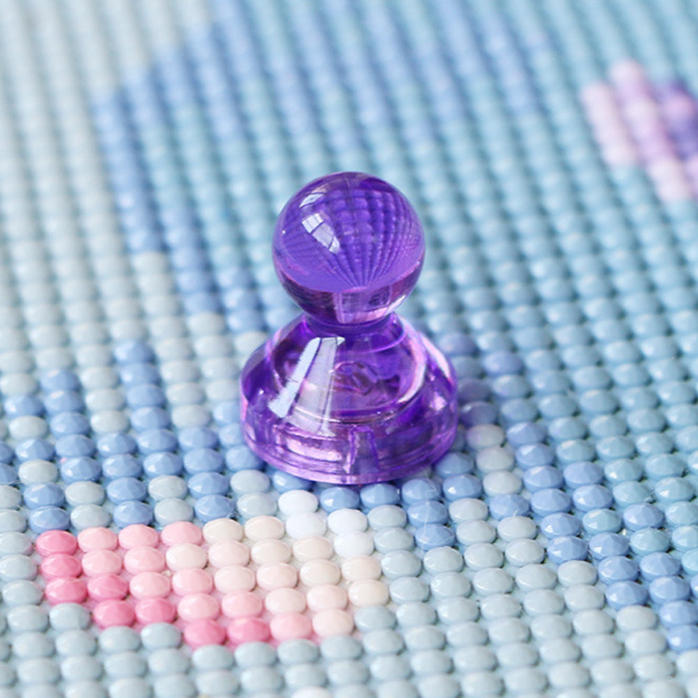 DIY Cross Stitch Cover Holder Art Accessories Tools Plastic for Diamond Painting