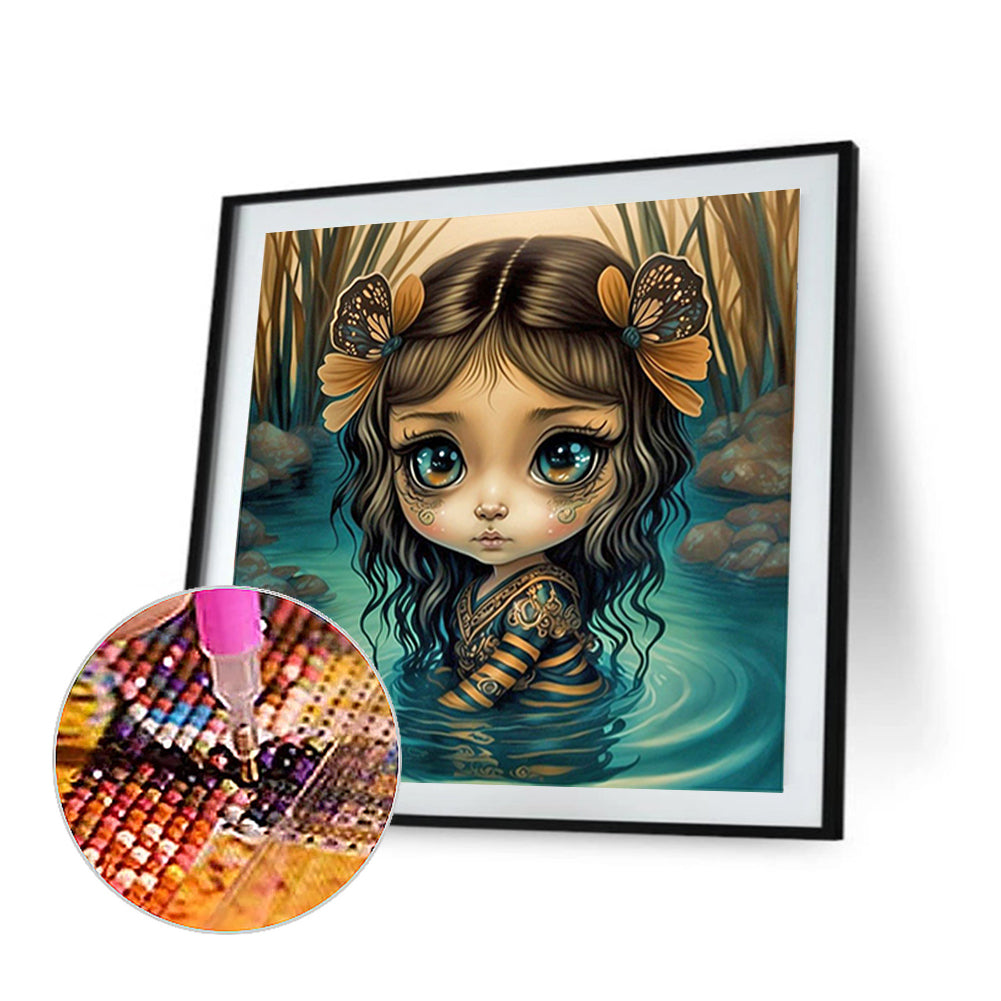 Elf Girl - Full Round Drill Diamond Painting 30*30CM