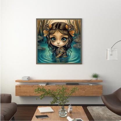 Elf Girl - Full Round Drill Diamond Painting 30*30CM