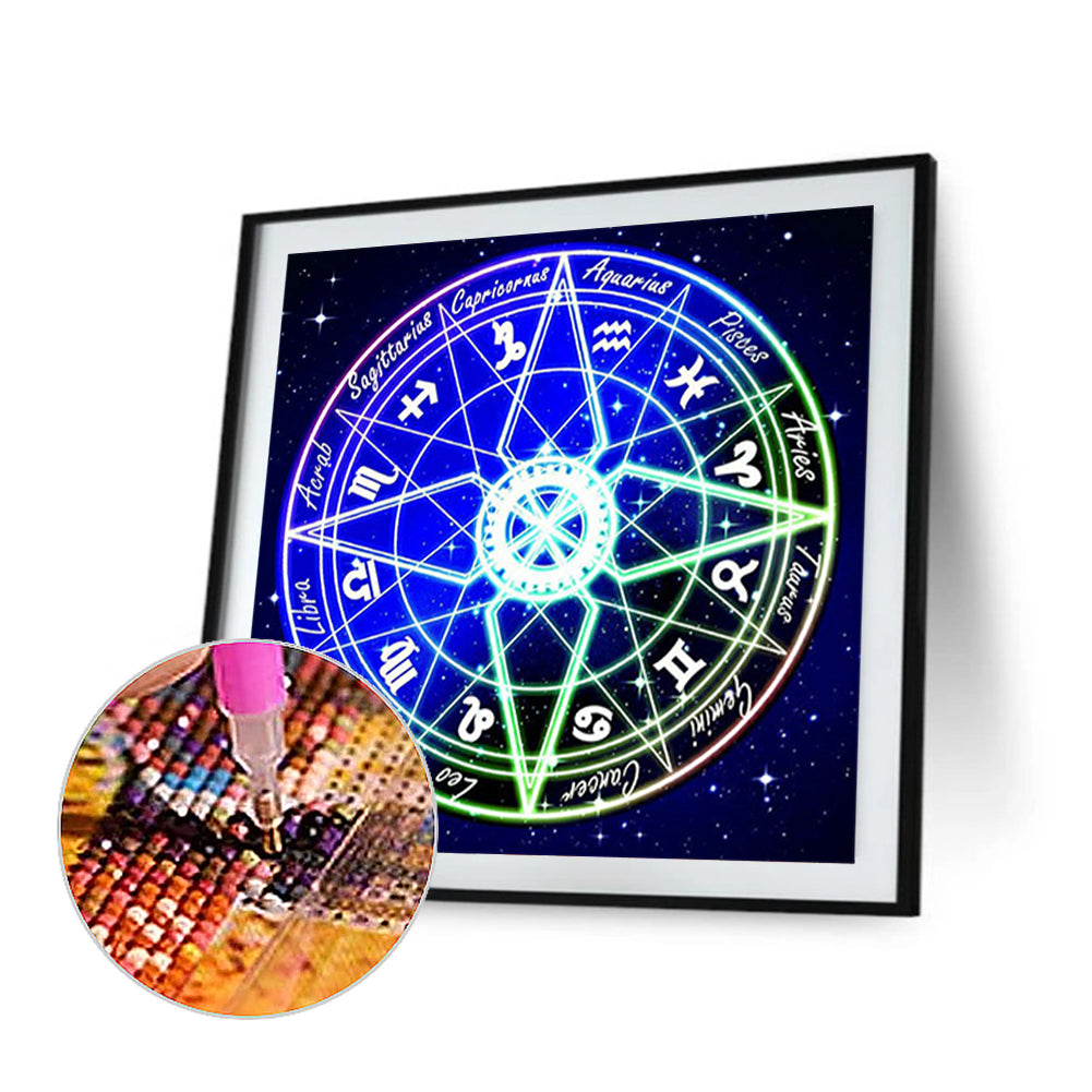 Constellation Disc - Full Round Drill Diamond Painting 30*30CM