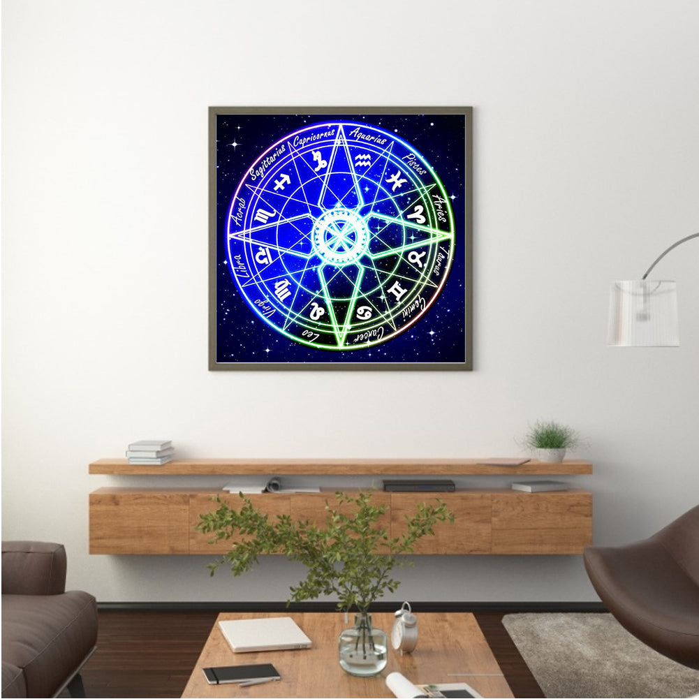 Constellation Disc - Full Round Drill Diamond Painting 30*30CM