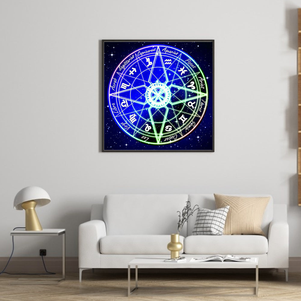 Constellation Disc - Full Round Drill Diamond Painting 30*30CM