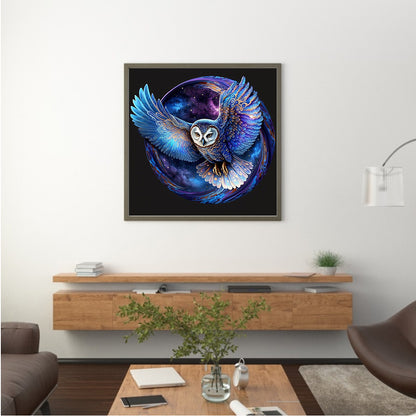 Owl - Full Square Drill Diamond Painting 40*40CM