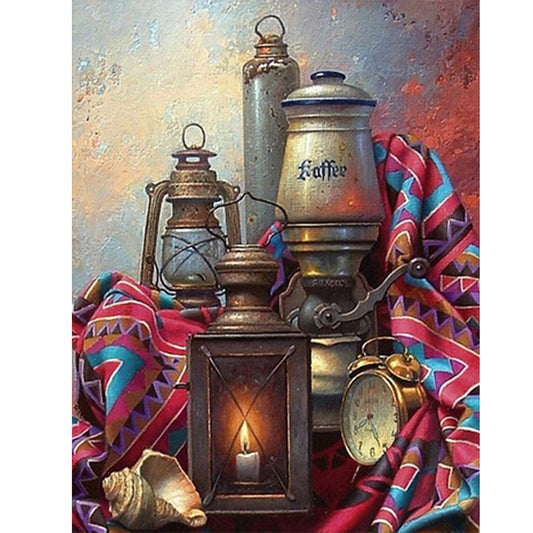 Still Life Light - Full Square Drill Diamond Painting 40*50CM