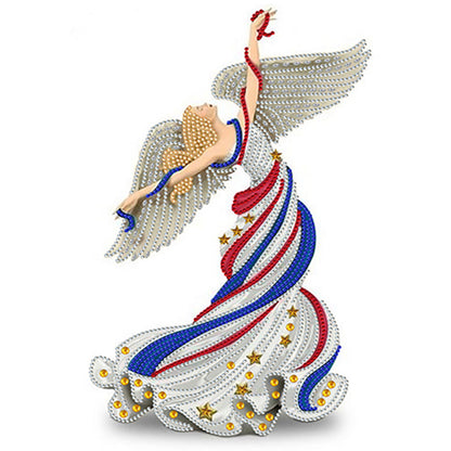 Elegant Lady - Special Shaped Drill Diamond Painting 30*40CM