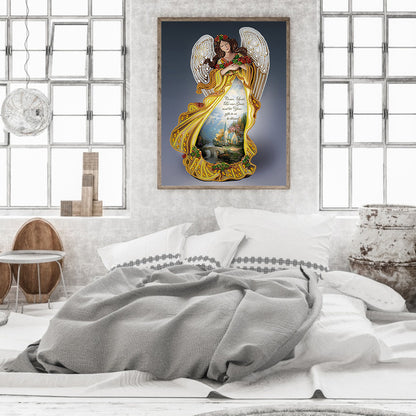 Elegant Lady - Special Shaped Drill Diamond Painting 30*40CM