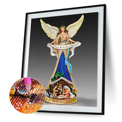 Elegant Lady - Special Shaped Drill Diamond Painting 30*40CM
