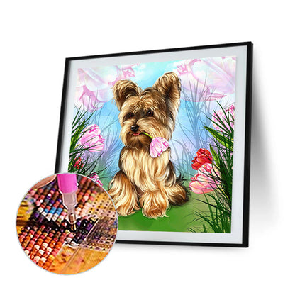 The Dog - Full Square Drill Diamond Painting 30*30CM