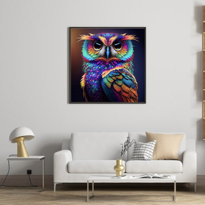 Night Owl - Full Round Drill Diamond Painting 30*30CM