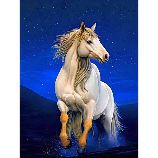 Horse - Full Round Drill Diamond Painting 30*40CM