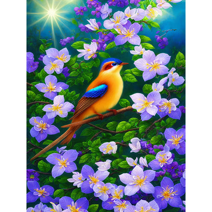 The Bird - Full Round Drill Diamond Painting 30*40CM